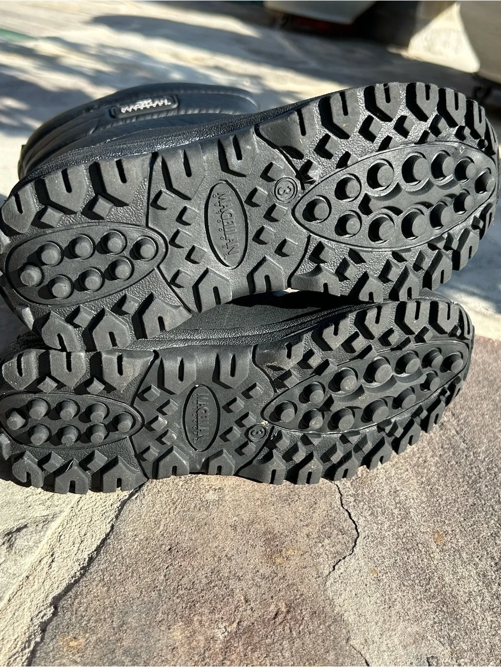Youth Magellan Outdoors Winter Boots - Size 3, Black, Insulated, Great Condition